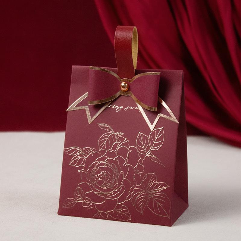 10Pcs Gift Bags, Candy Box Wedding Favors, Small Jewelry Packaging Bags, Kitchen Organizer Sack Set