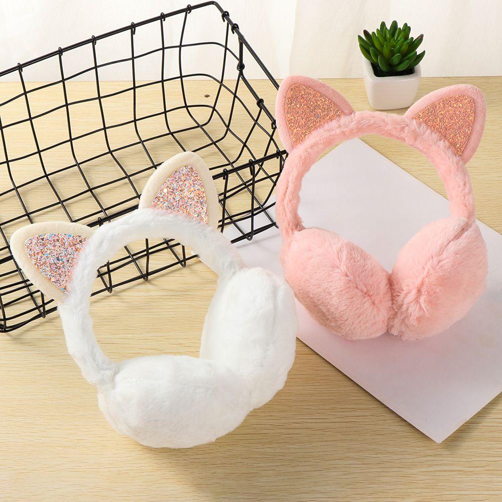 thumbnail image 2 of Ear Muffs For Winter Women, Adjustable Head Band Fuzzy Faux 2 of 11