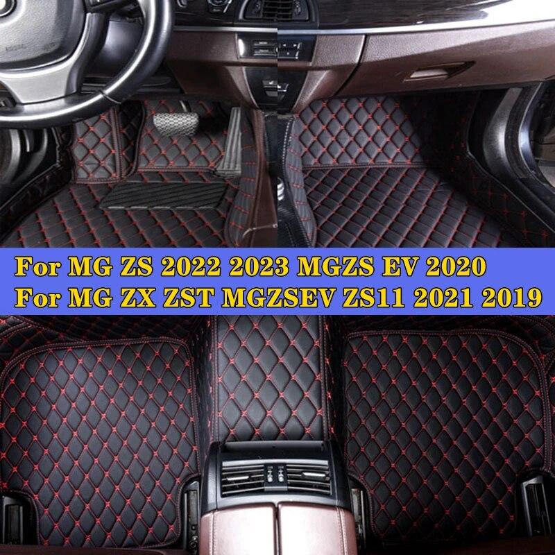 

Подушечки для ног в салоне автомобиля подходят для MG ZS 2022 2023 MGZS EV 2020 MG ZX ZST MGZSEV ZS11 2021 2019 Автомобильные защитные накладки напольные автомобильные коврики