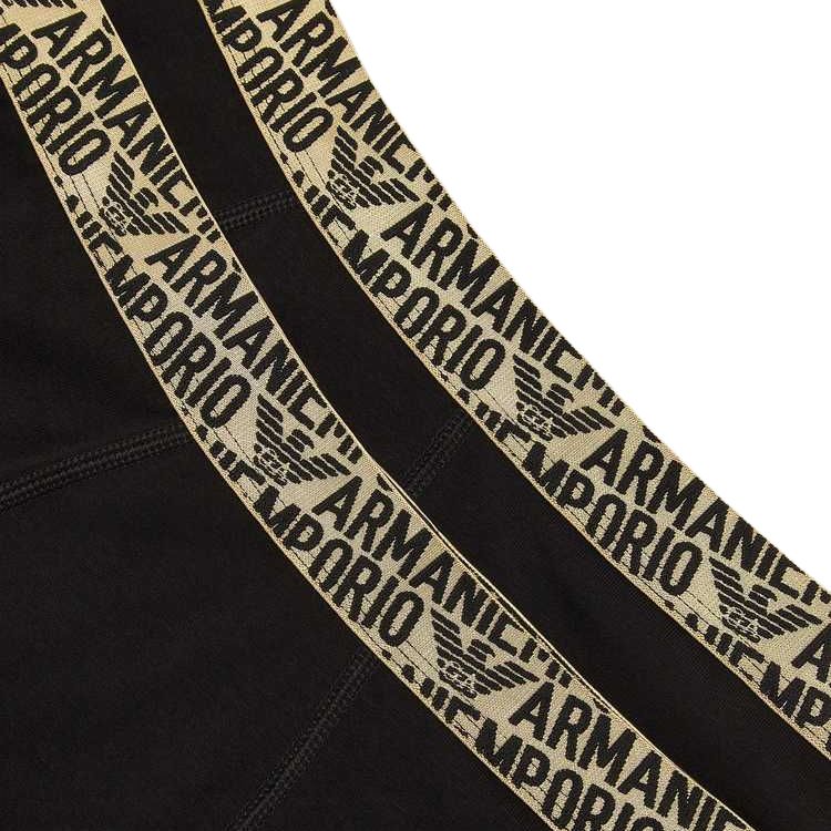 Emporio Armani FW24 Logo Print Cotton Stretch Underwear 2-Pack Men underwear 111210-4F598-17020