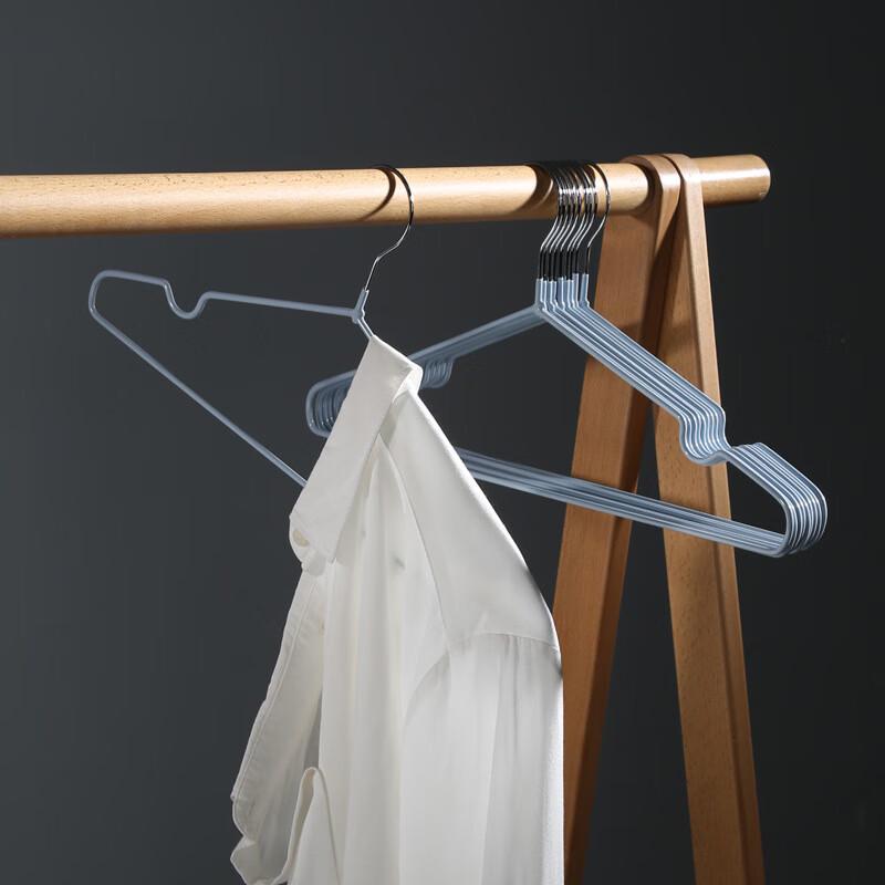 Meiliya Non-Slip Dip-Coated Clothes Hangers (30-Pack)
