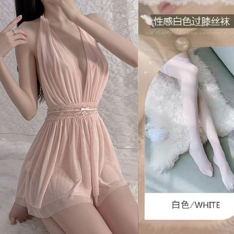 Mesh neck sexy ins wind high value comfortable and breathable