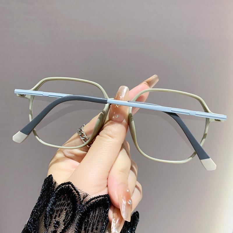 Anti Blue Light Large Frame Reading Glasses Men Women Square Frame Presbyopic Glasses  Anti-Scratch Diopter Eyewear 0 To 4.0