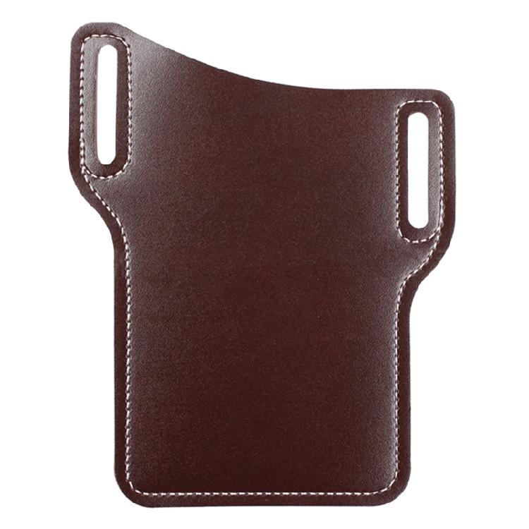 

Mens Phone Loop Holster Case Belt Waist Bag Phone Protective Sheath Wallet Bag колір темно кави