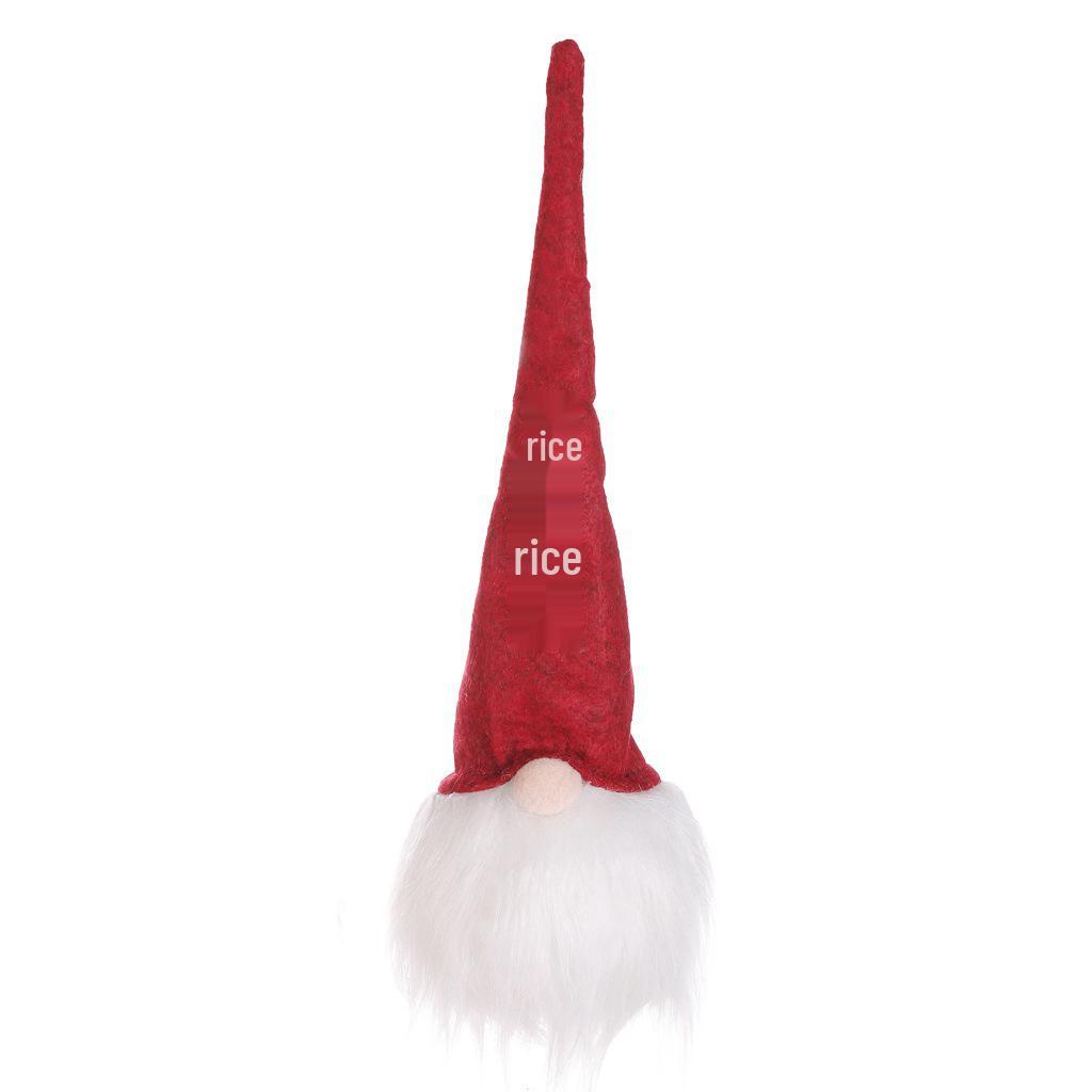 Creative Faceless Santa Claus Doll Ornament for Christmas Decoration