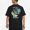 Nike T Shirts Men's Black Crew Neck Moderate Straight Fit FQ0351-010