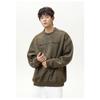 Men S Vintage Crew Neck Pullover Sweatshirt American Letter Print Casual