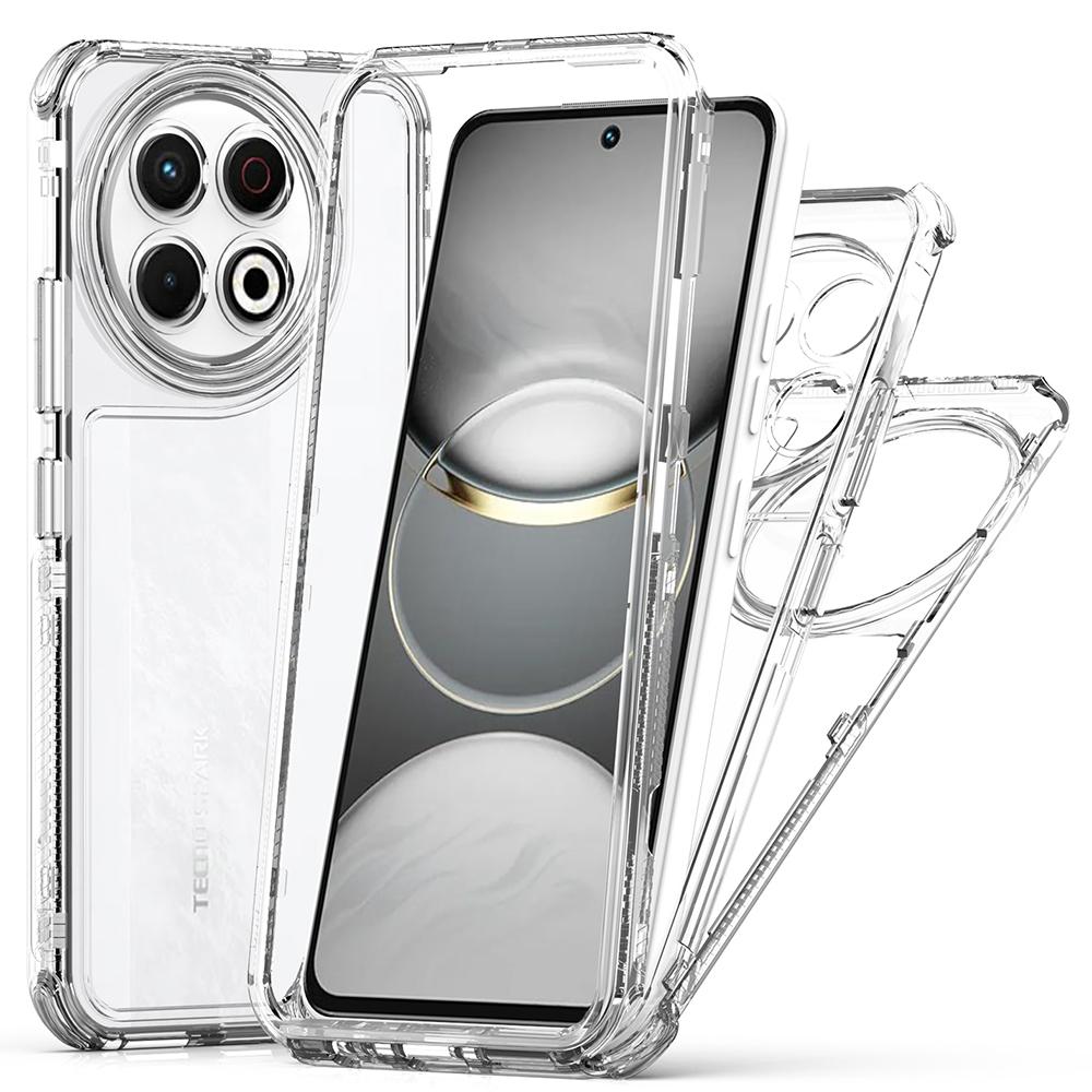 

Для TECNO Spark 30 Pro 4G Чохол Проти подряпин Акриловий ТПУ Прозорий Чохол для телефону A