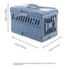 Portable Cat Crate Portable Collapsible Dog Crate Outdoor Breathable Space Capsule Pet Air Boxes