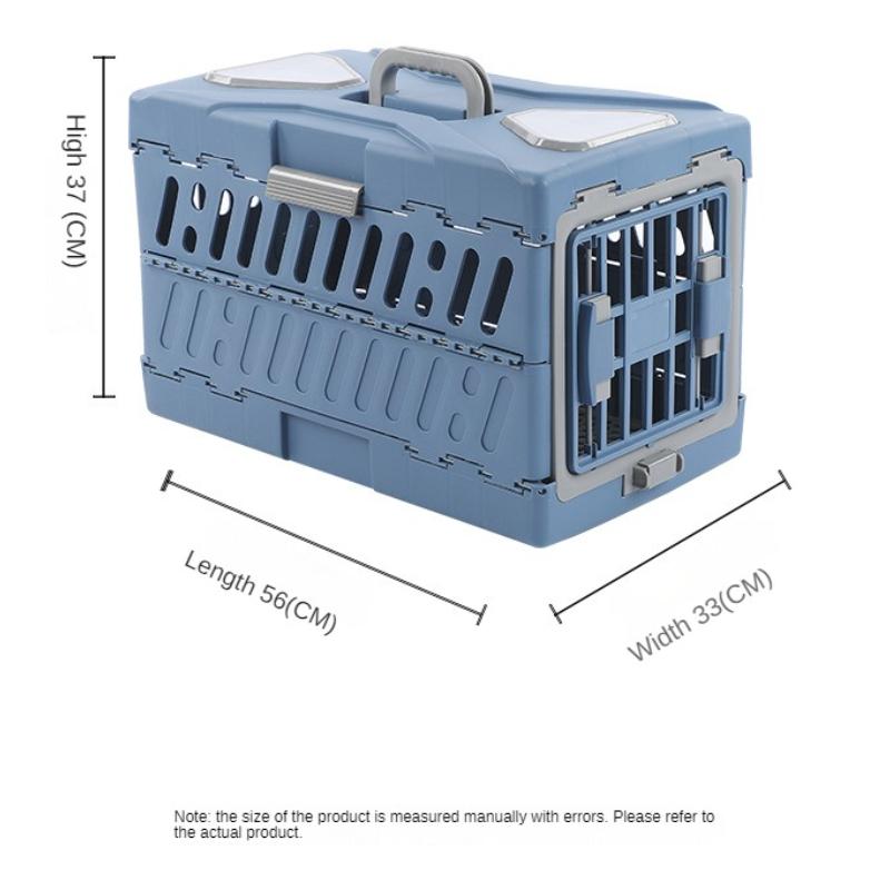 Portable Cat Crate Portable Collapsible Dog Crate Outdoor Breathable Space Capsule Pet Air Boxes