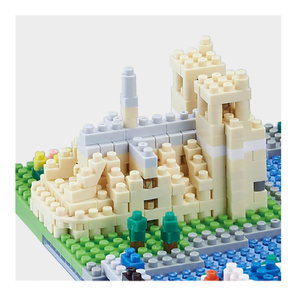 Kawada Nanoblock Paris 1620 dílků Interiérový koníček pro děti od 12 let NB-047
