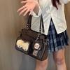 Japanese Y2k Itabag Lolita Girls Crossbody Bag Fashion Harajuku  Handbag Multi-pocket Badge Transparent Display Shoulder Bag