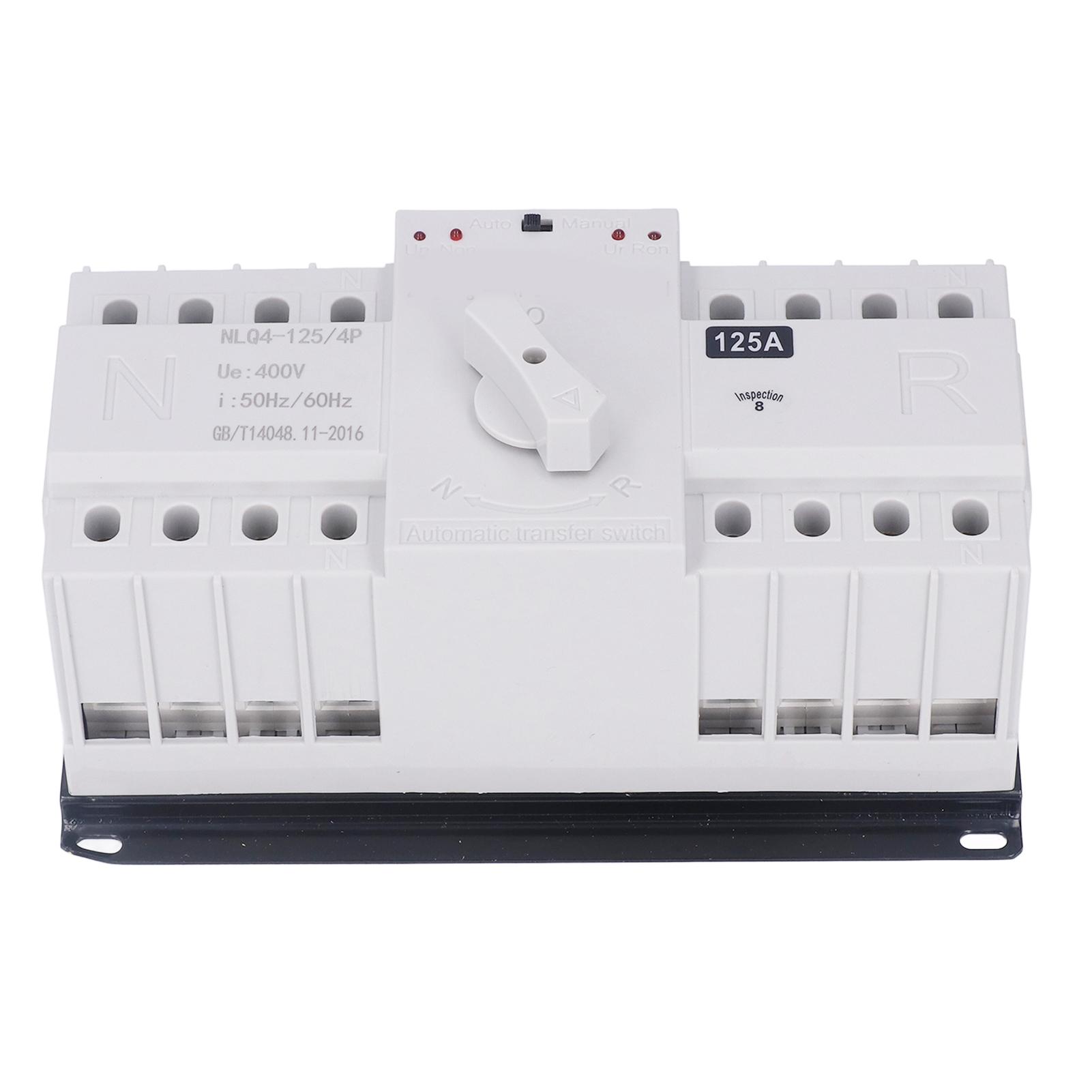 

Dual Power Automatic Transfer Switch Changeover CB Grade Micro Break ATS NLQ4‑125‑4P 400V
