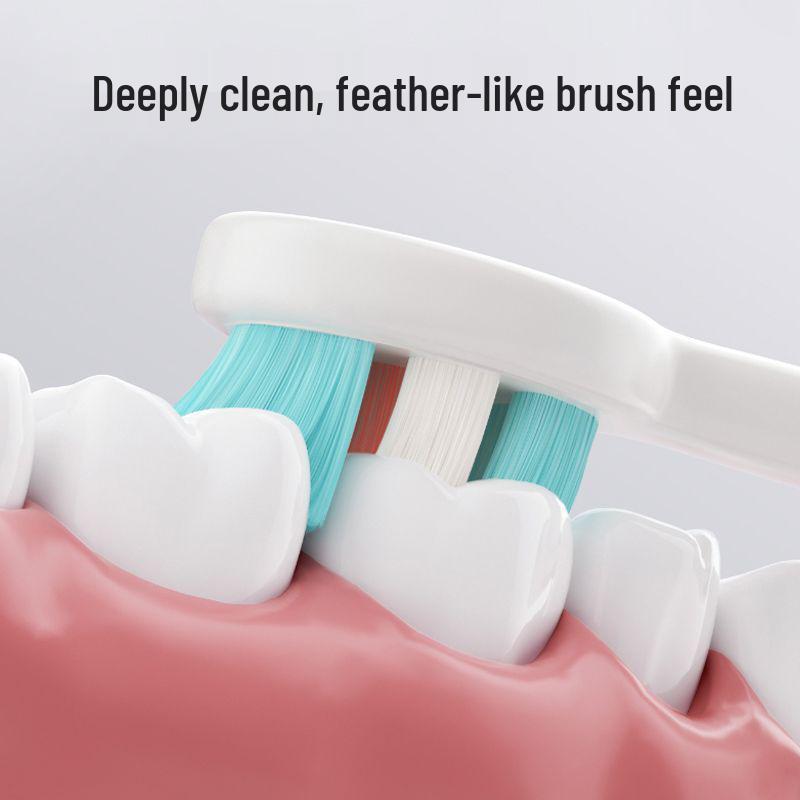 Children's Cartoon Dinosaur Toothbrush, Ages 3-12, with Cute Non-slip Handle & Soft Bristles for Gentle Oral Care