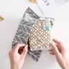 Cotton Linen Tissue Box Case Paper Box Table Napkin Holder Box Desktop Paper Holder Tissue Case Seat Type Car Tissue Box Cover