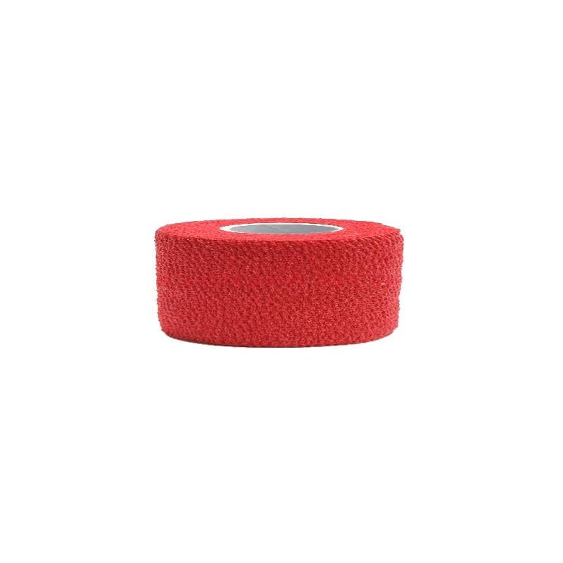 Nail Guard Tape, Finger Bandage, Self-Adhesive Elastic Bandage, Tightly Adhering Tape, Thick, Self-Adhesive, Stretchy, Breathable (Red)