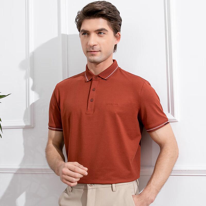 Мужская рубашка-поло Ya Yun с коротким рукавом в стиле business casual 48