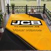 Custom Text Printed Rug JCB Non Slip Floor Carpet For Home Room Decor
