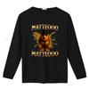 Matteo Funny Italian Brainrot Meme T Shirt Classic Adult S 4XL Unique Design with Lightning and Stylish Character Print