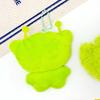 Cute Green Alien Cat Plush Pendant Invasion Earth Handmade Doll Keychain Super Soft Lovely Bag Decor Kids Gift Cuddly Stuffed Fluffy Huggable Kawaii