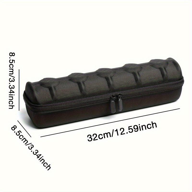 Single Watch Storage Box Portable, Zipper Travel Case for Wristwatches, Dustproof Hard Shell Protective Container & Organizer