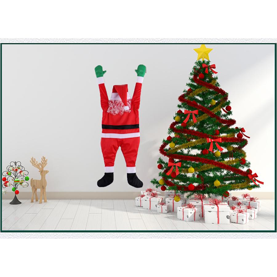 Climbing Hanging Santa Claus Christmas Xmas Party Decor Indoor Outdoor Roof Yard