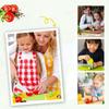 14-Piece Safe Children's Cooking Knife Set with Cutting Board for Early Education