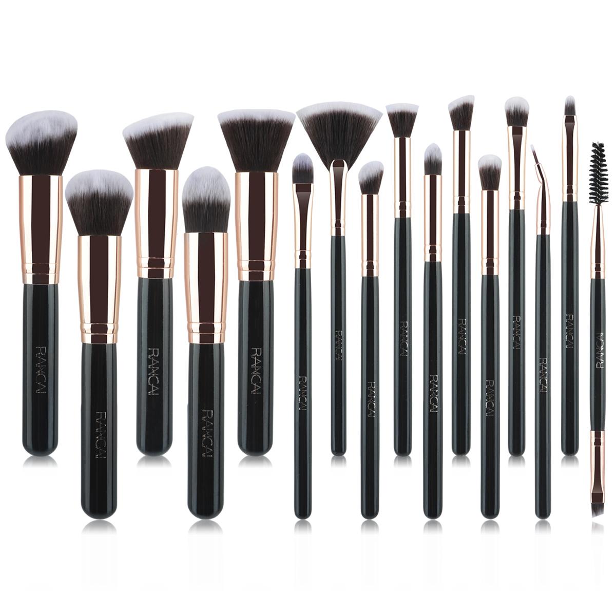 

16 PCS Makeup Brushes Professional Cosmetic Powder Eye Shadow Foundation Blush Blending Beauty Tool For Women