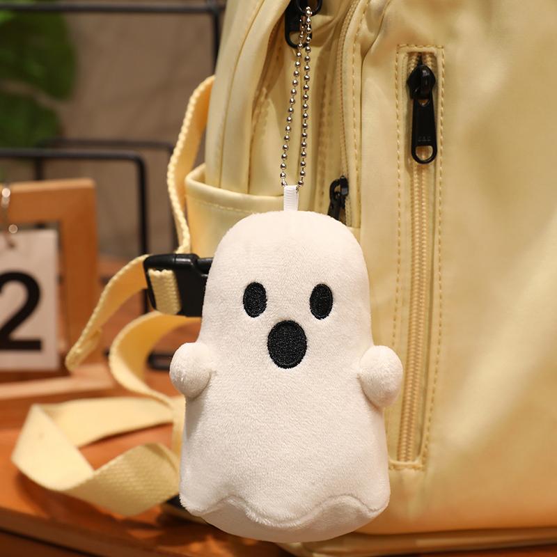 Halloween Bat Witch Pumpkin Ghost Plush Pendant Toys Soft Stuffed Dolls Party Home Decoration Holiday Gift