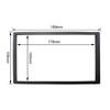 Universal 7 Inch 2Din Stereo Car Audio Frame Auto Radio Android Player Refit Decorative Framework Fascia Installation Accessory