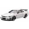 Aoshima Bunka Kyozai 1/24 The Tuned Car Series No. 34 Nissan Mines BNR34 Skyline GT-R 2002 Plastic Model