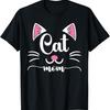 Cat Mom Cat Mama Pet Lover Mother Family Matching Women T-Shirt