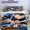 Detective Conan Mystery Print 3Pcs Bedding Setduvet Cover With 2 Bedropillowcase Home Birthday Gift