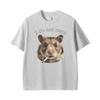 Funny Smoking Hamster Animals Absurdist Meme I Do Not Caret Shirts Unisex Unisex Summer 100 Cotton Oversized Tshirts Streetwear