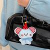 Tengyi Cute Little Mouse Plush Keychain Doll for Backpacks