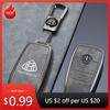 2025 Hot Car Sticker Car Smart Remote Key Case Cover Protector Shell for Mercedes Benz Maybach E C S GLC Class E200 E400 E63 W21