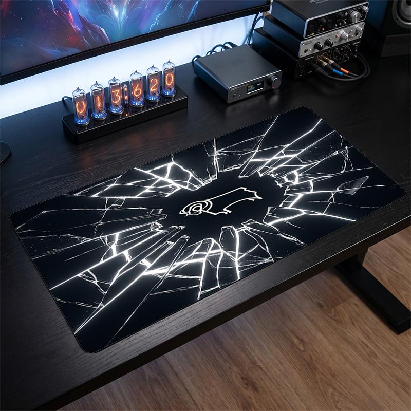 Derby County Football Print Large Mouse Pad, Anti-Slip Extended Gaming Desk Mat for Office Home
