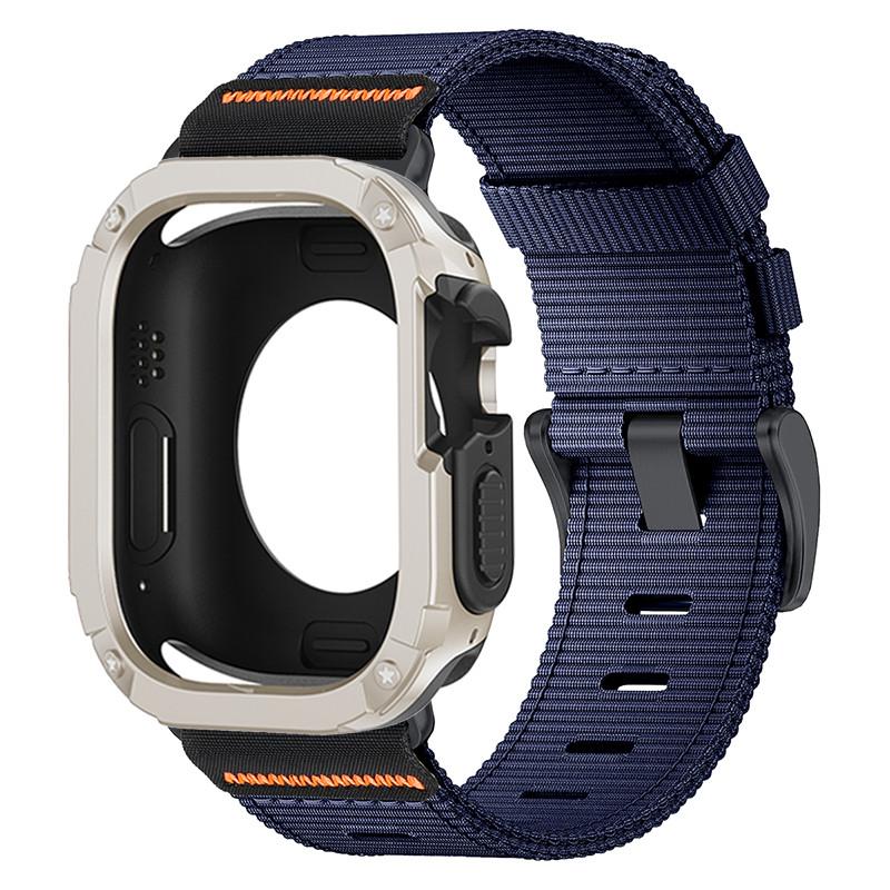 Case+Nylon Strap For Apple Watch Series 11 10 42 46mm Ultra 3 49mm Protective TPU PC Colver For Iwatch 987 44 45mm 6SE54 40 41mm