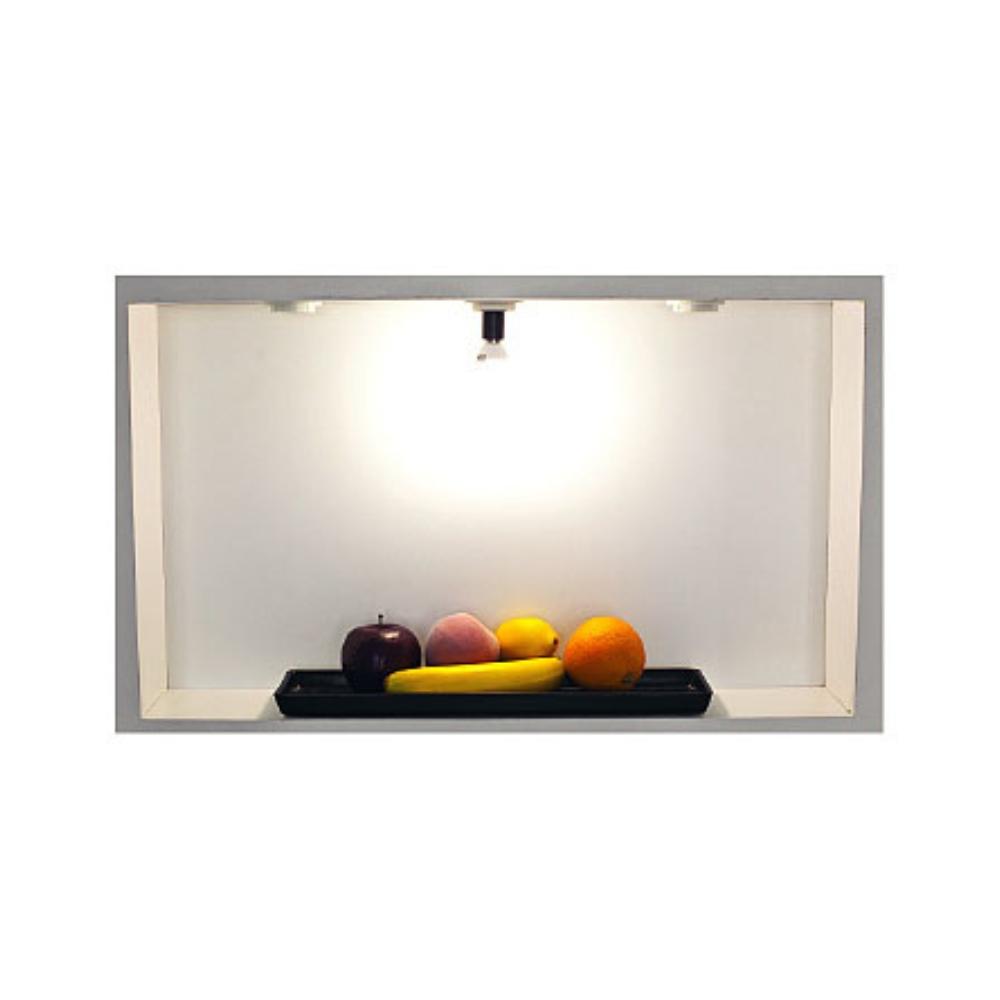 LED ceiling lamp, surface-mounted flat light fixture, 24W, 4000K, black
