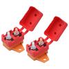 2Pieces 40A Resetable Circuit Breakers 6-28V Circuit Breaker with Cover Studs Bolt Waterproof Design