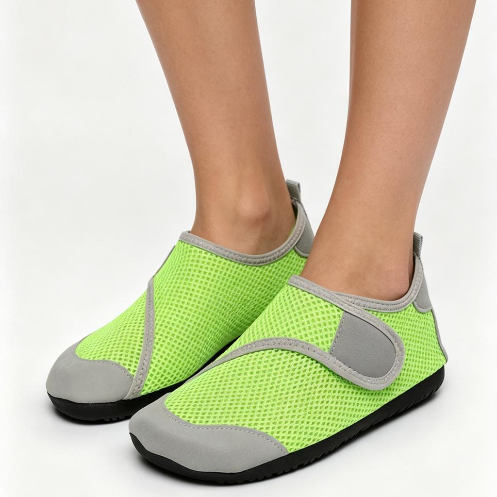 Women's Water Shoes Quick Drying Mesh Aqua Socks Lightweight Slip On Non Slip Sole for Beach Pool Surfing Water Sports