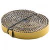 Ofendichtschnur 10 mm breit x 2 mm dick für Kamin- und Ofentüren