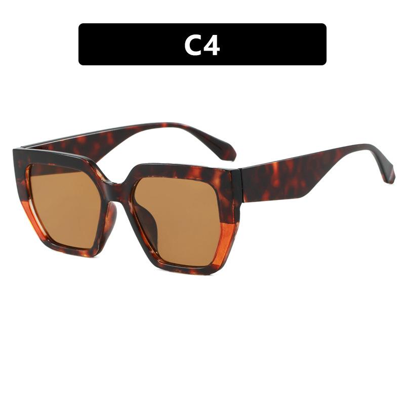 JYL Polygon Big Frame Sunglasses UV400 Unisex Classic Vintage Stylish / 13182