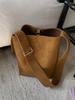 Große Kapazität Damen Retro Commuter Tasche - Herbst/Winter 2025, Schulter-/Crossbody-Eimer-Stil