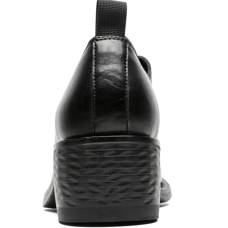 Leather Shoes For Man Platform Genuine Leather Big Size Shoes High Quality Designer Formal Platform Casual Shoes Outdoor