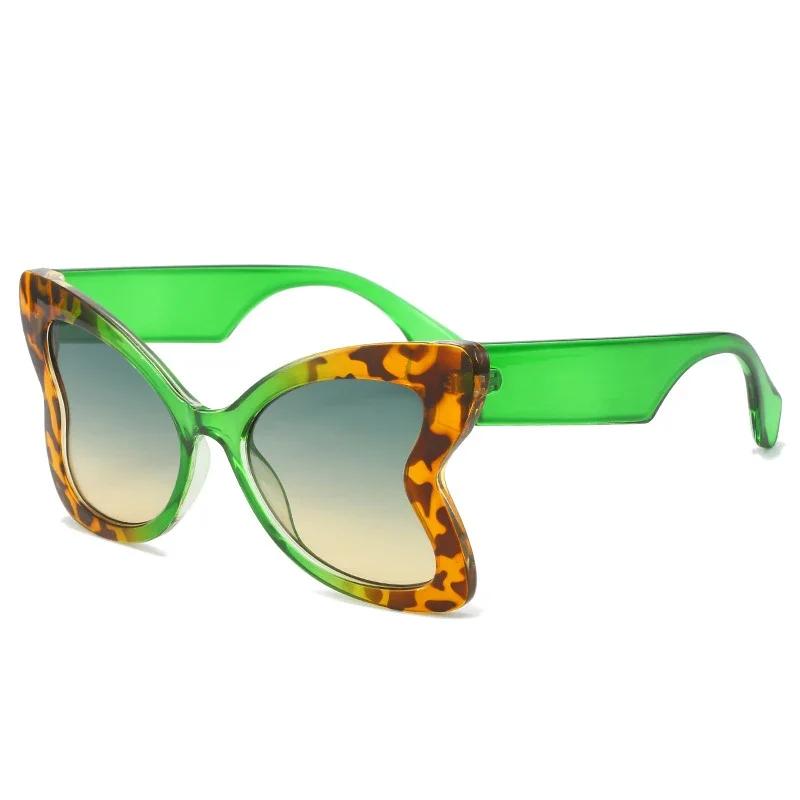Oversized Butterfly Sunglasses Women For Female Fashion Luxury Brand Designer Vintage Punk Popular Big Frame Sun Glasses UV400