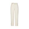 JUZI Annakou Women's Four-Way Stretch Slit Tapered Ankle Pants