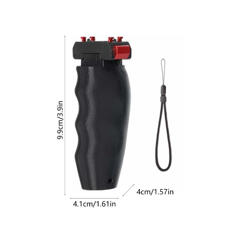 Supporto Antiurto a Rilascio Rapido Impugnatura Ergonomica Per Action Cam Angolo Multiplo Regolabile Stabilizzatore Leggero