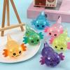 Lustiger Quetsch Salamander Squishy Spielzeug Langsam-Rückprall Dehnbar Axolotl Quetschspielzeug Fidget