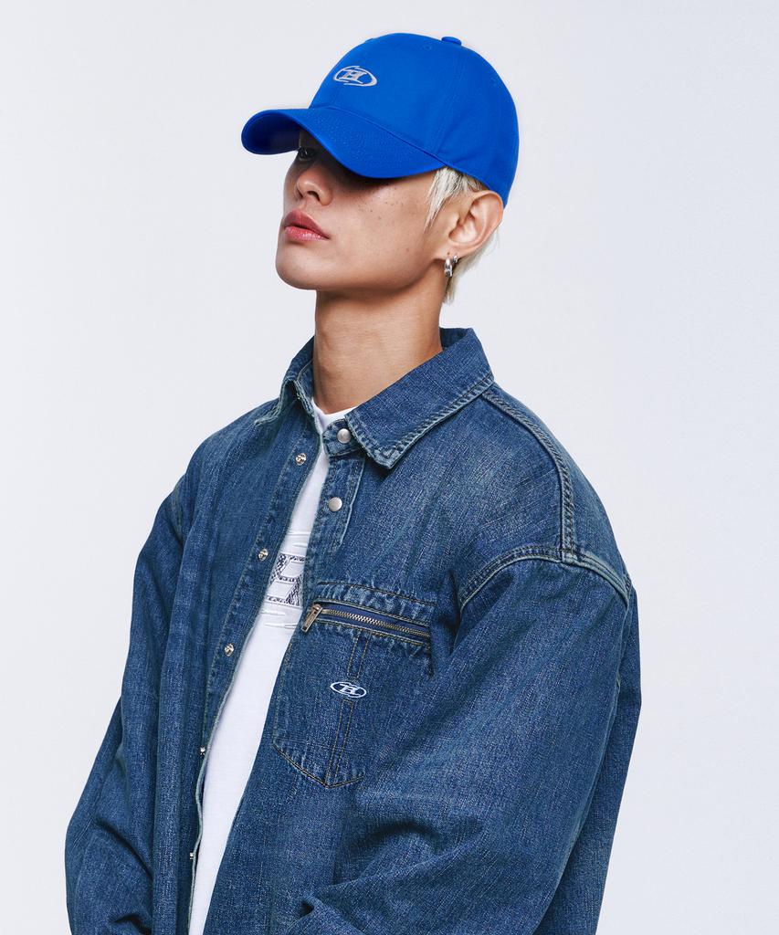 BORN TO WIN Small B Symbol Ball Cap [Blue]